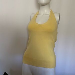 Gap Stretch Yellow halter top